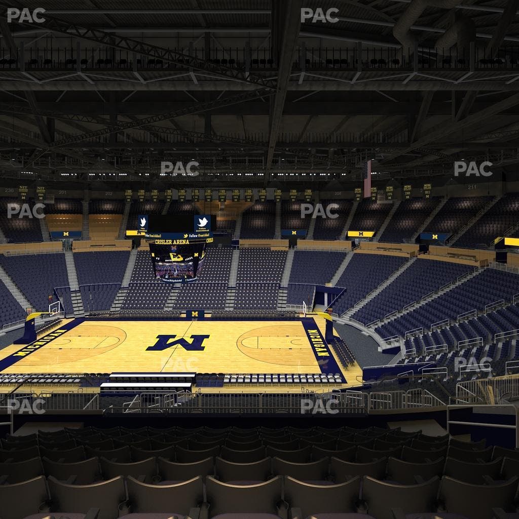 Crisler Center - Section 222 Seat View