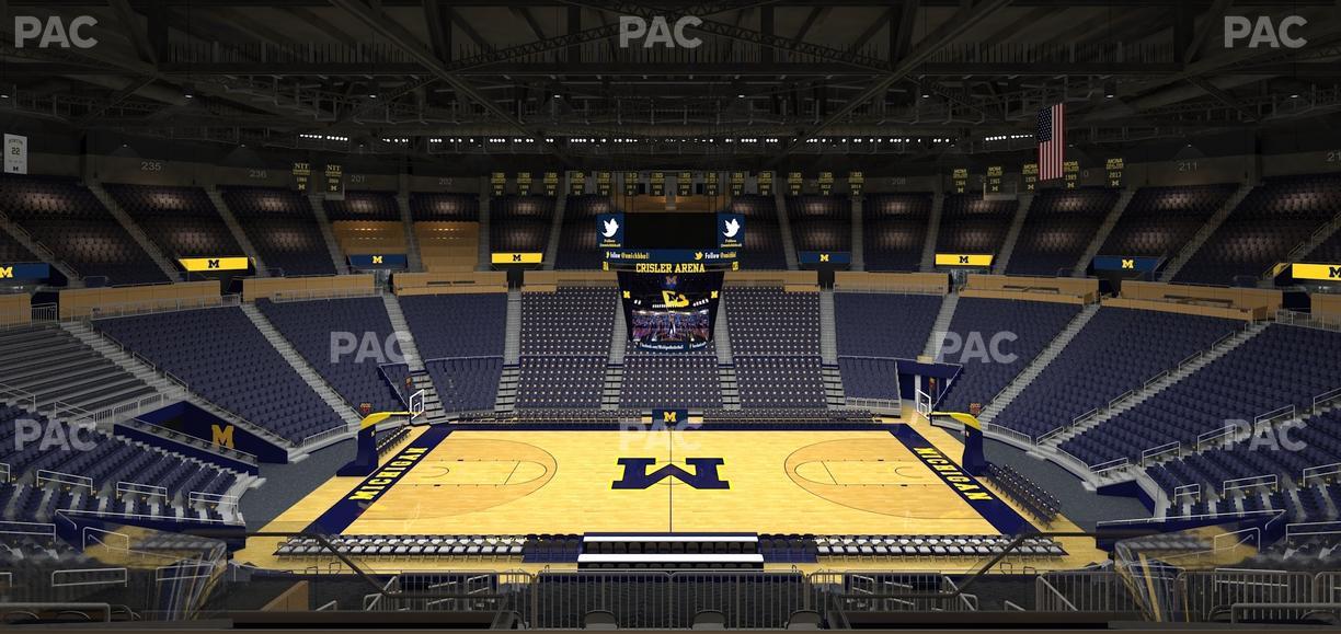 Crisler Center - Section 223 Seat View