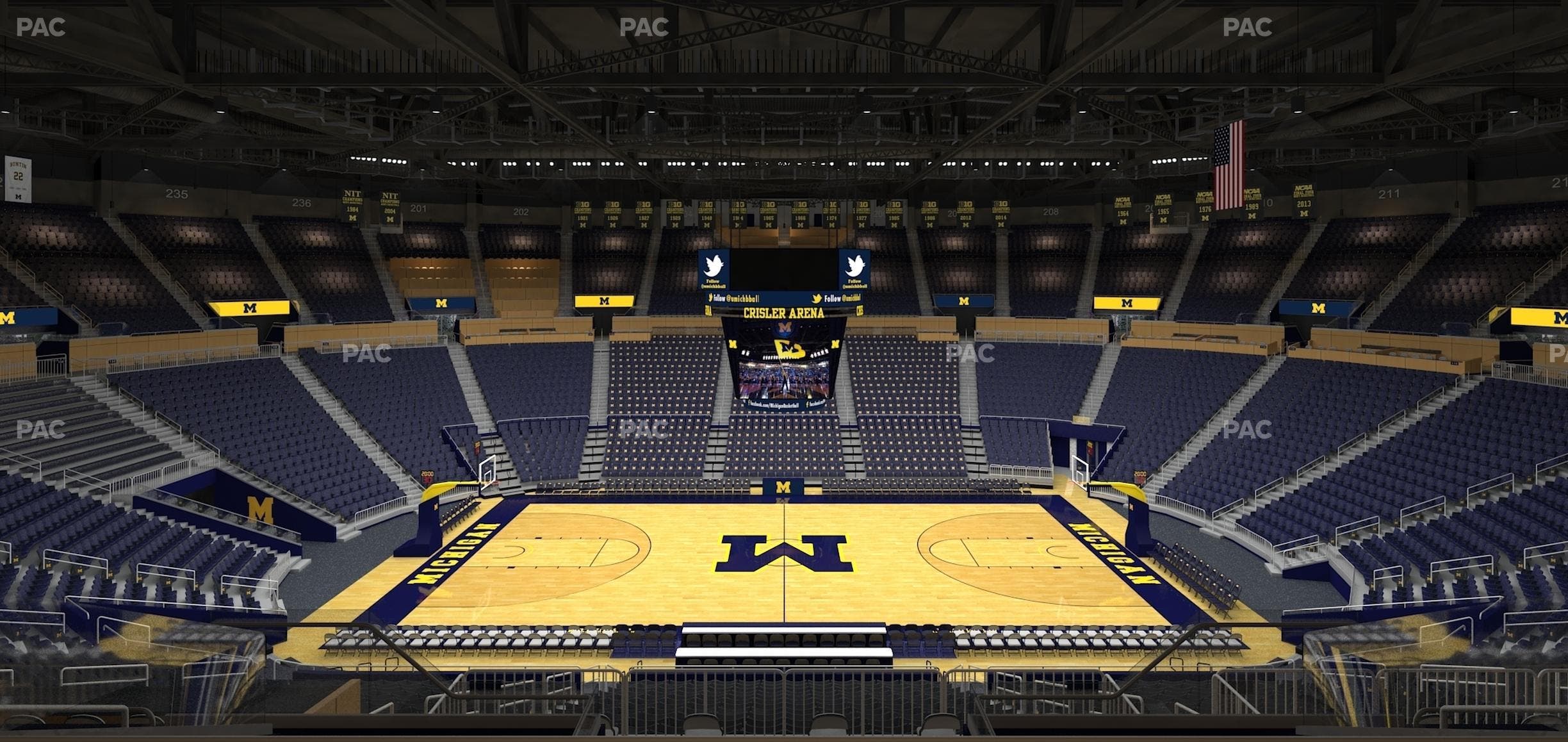 Crisler Center - Section 223 Seat View