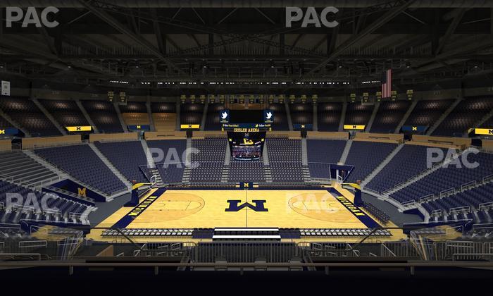 Crisler Center - Section 223 Seat View