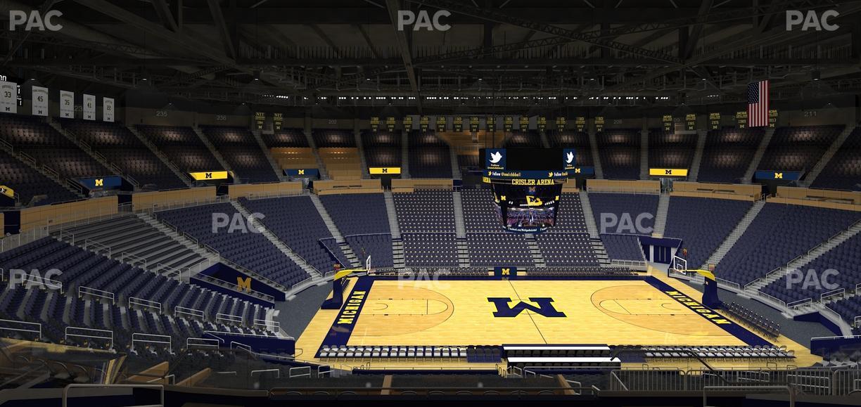 Crisler Center - Section 224 Seat View