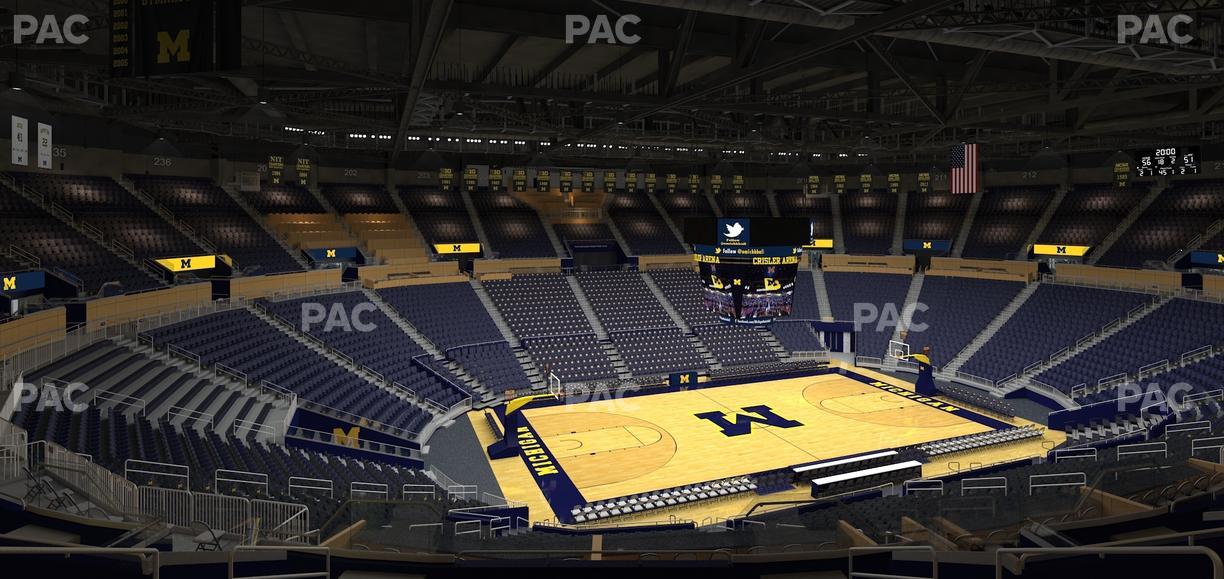 Crisler Center - Section 226 Seat View