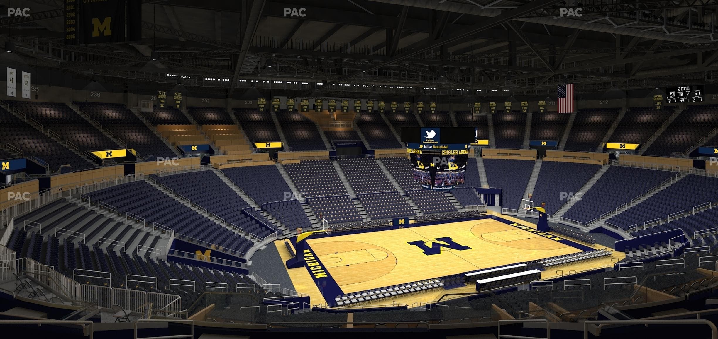 Crisler Center - Section 226 Seat View