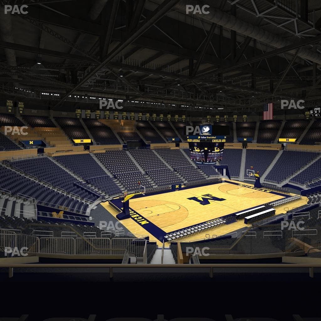 Crisler Center - Section 227 Seat View