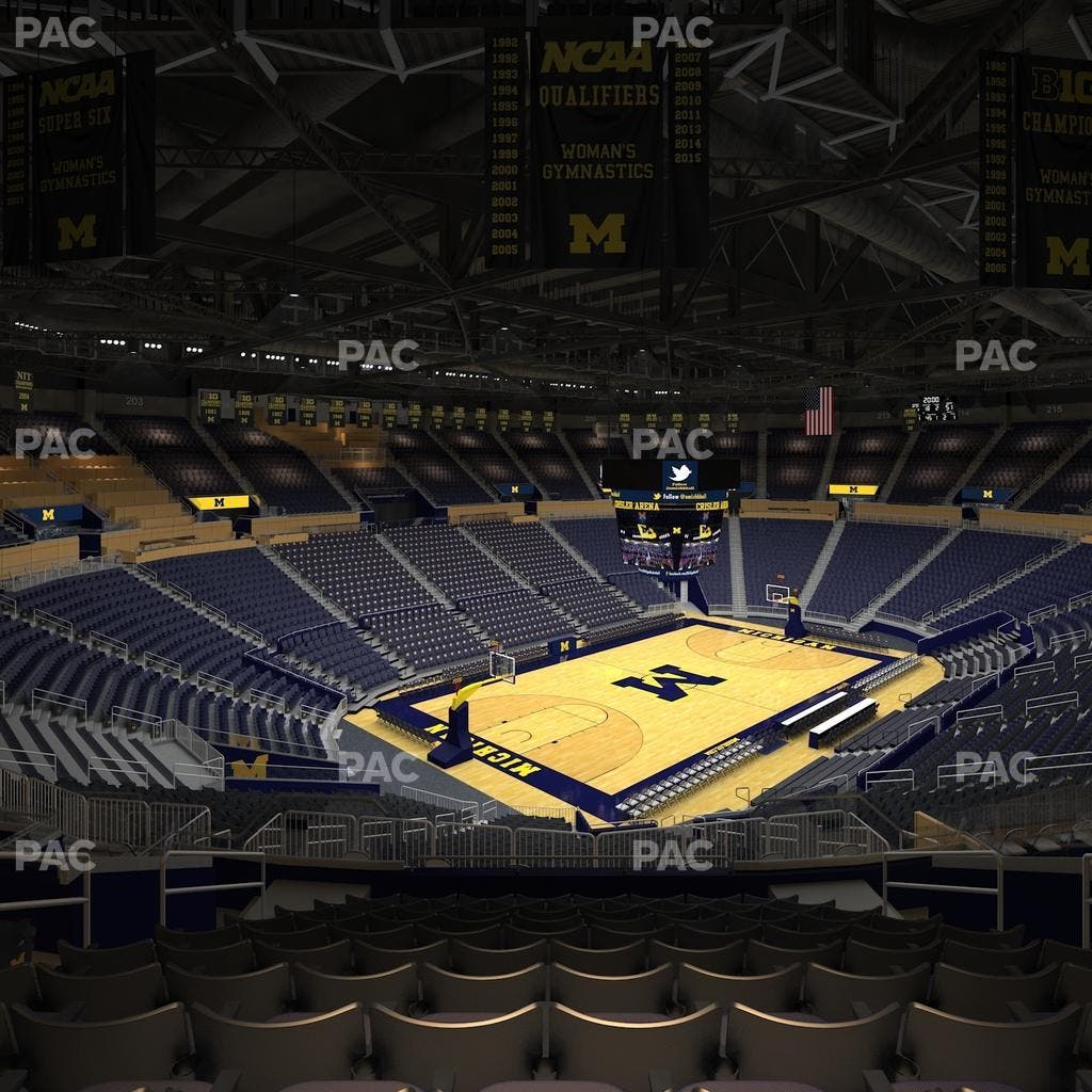 Crisler Center - Section 228 Seat View