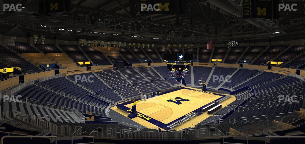 Crisler Center - Section 228 Seat View