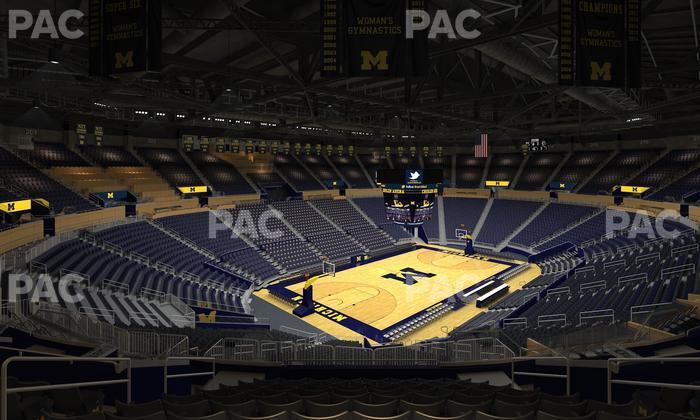 Crisler Center - Section 228 Seat View