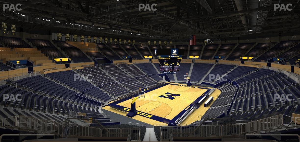Crisler Center - Section 229 Seat View