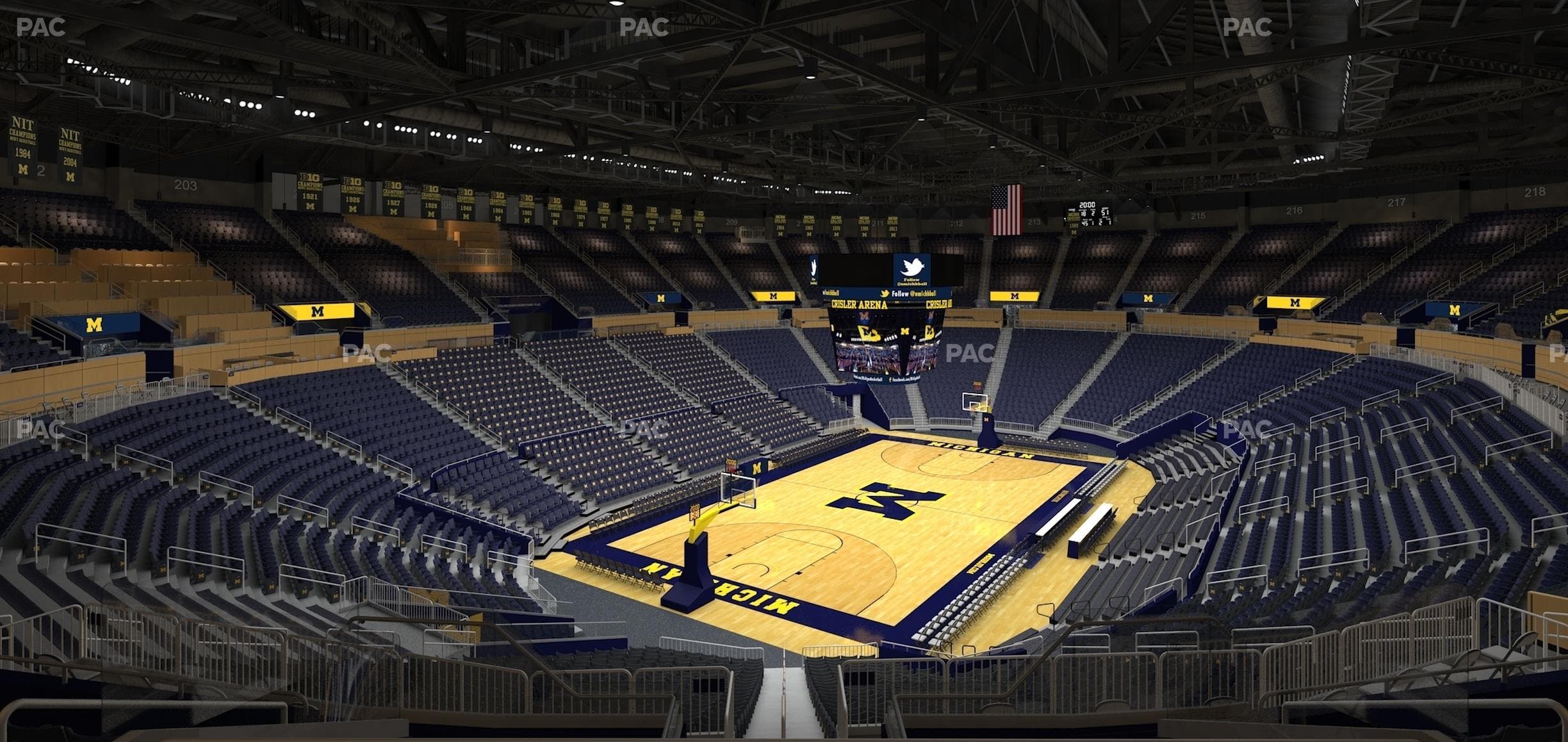 Crisler Center - Section 229 Seat View