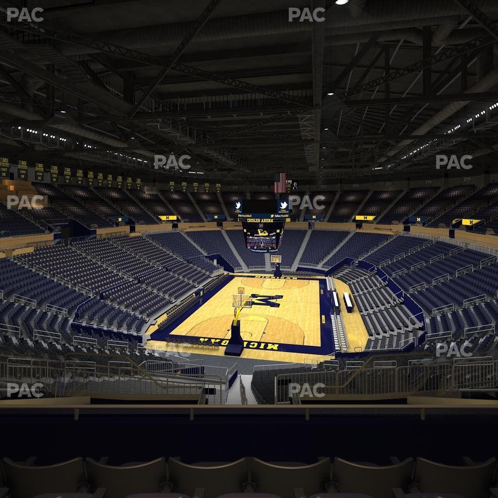 Crisler Center - Section 231 Seat View