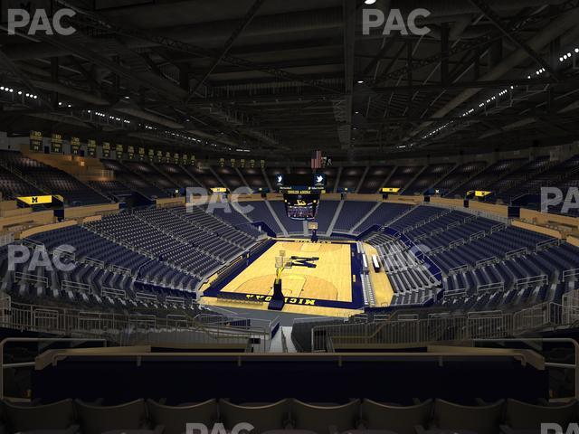 Crisler Center - Section 231 Seat View