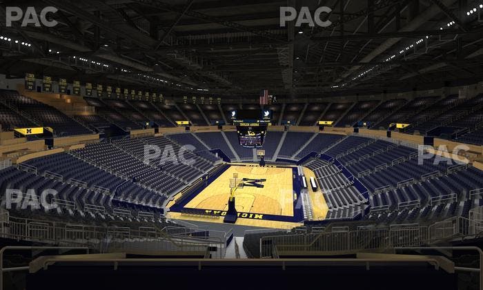 Crisler Center - Section 231 Seat View