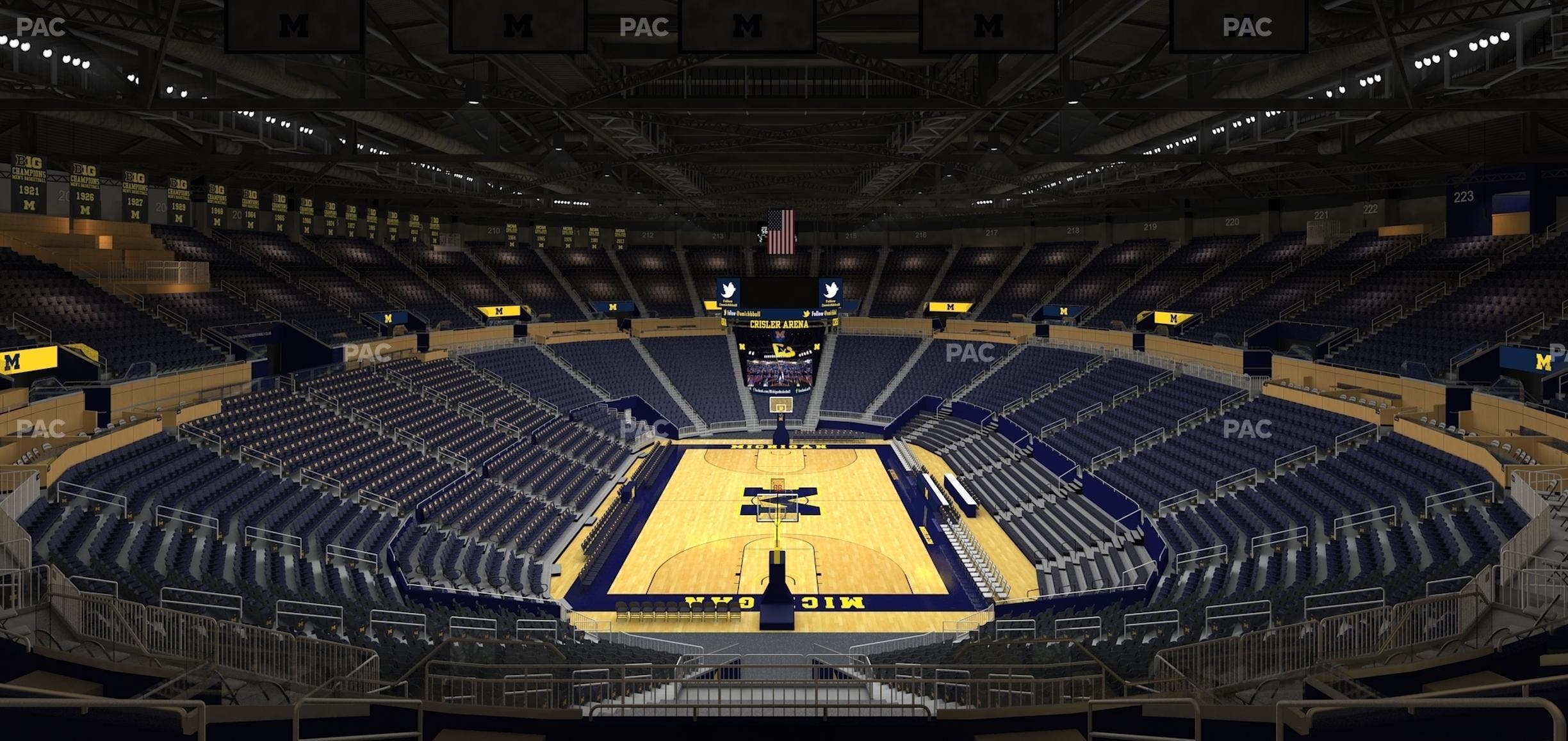 Crisler Center - Section 232 Seat View