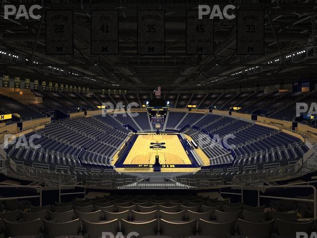 Crisler Center - Section 232 Seat View