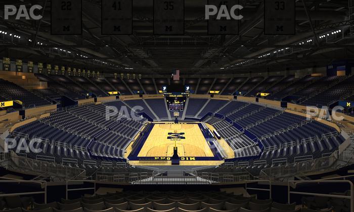 Crisler Center - Section 232 Seat View