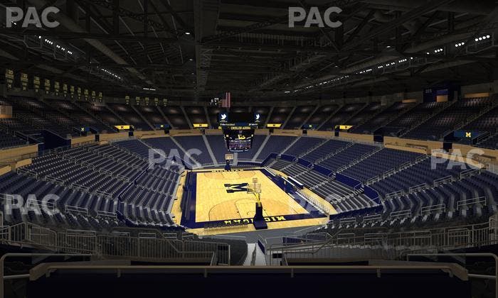 Crisler Center - Section 233 Seat View