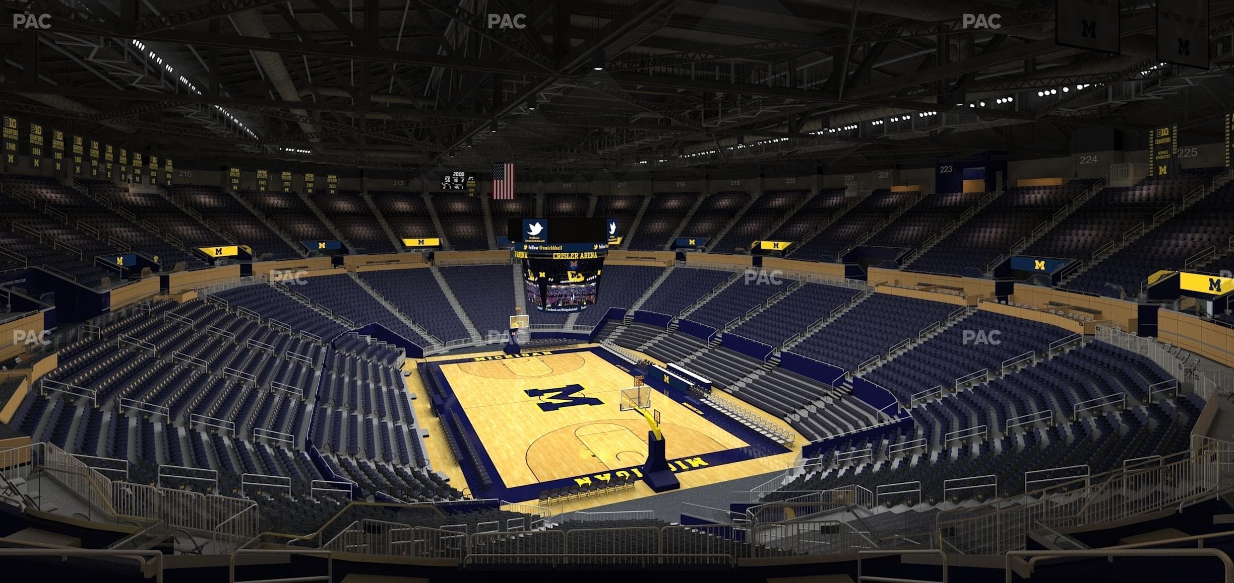 Crisler Center - Section 234 Seat View