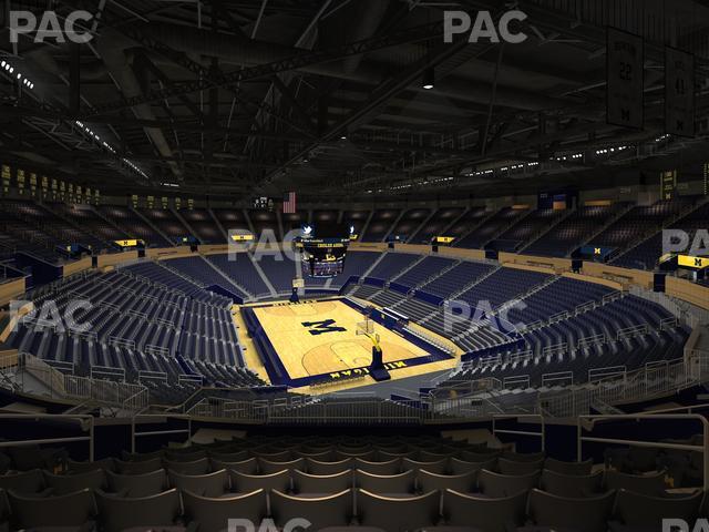 Crisler Center - Section 234 Seat View