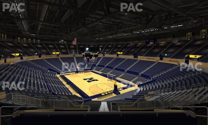 Crisler Center - Section 235 Seat View