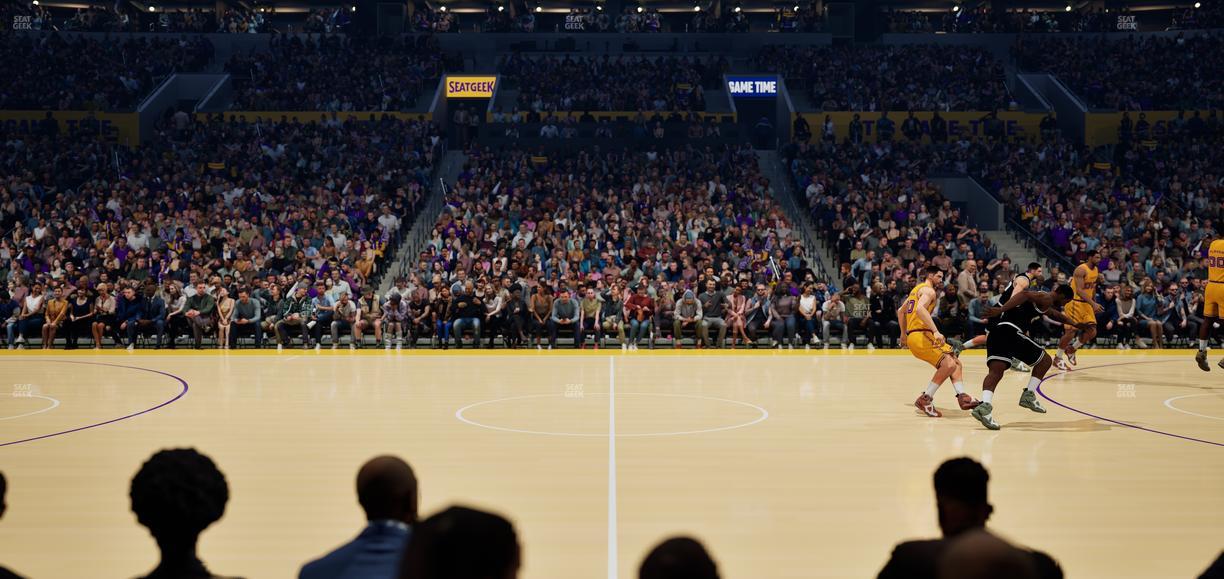 Crypto.com Arena - Section 101 Seat View