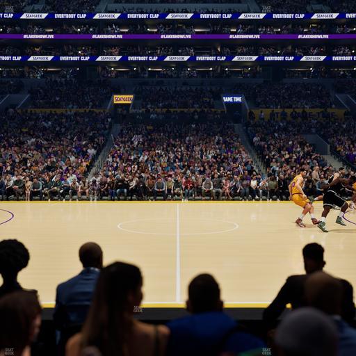 Crypto.com Arena - Section 101 Seat View