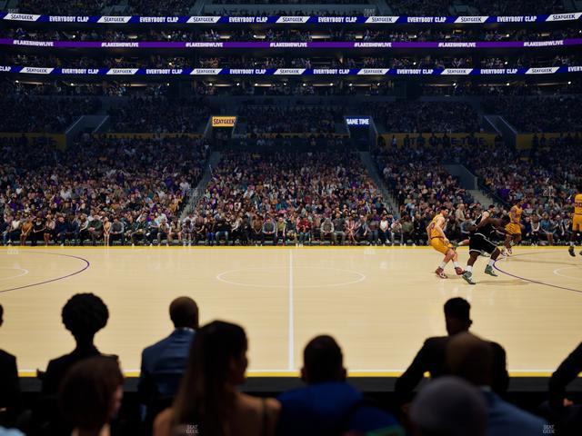 Crypto.com Arena - Section 101 Seat View