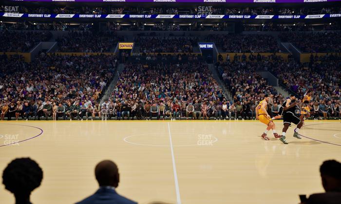 Crypto.com Arena - Section 101 Seat View