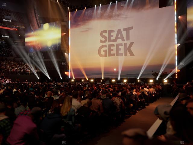 Official view from Section 101 at Crypto.com Arena