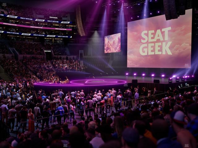 Official view from Section 101 at Crypto.com Arena