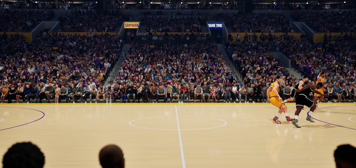 Crypto.com Arena - Section 101 Seat View