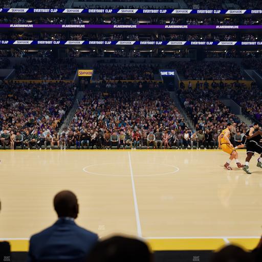 Crypto.com Arena - Section 101 Seat View
