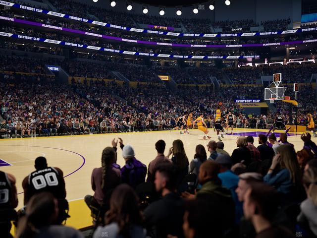 Crypto.com Arena - Section 102 Seat View