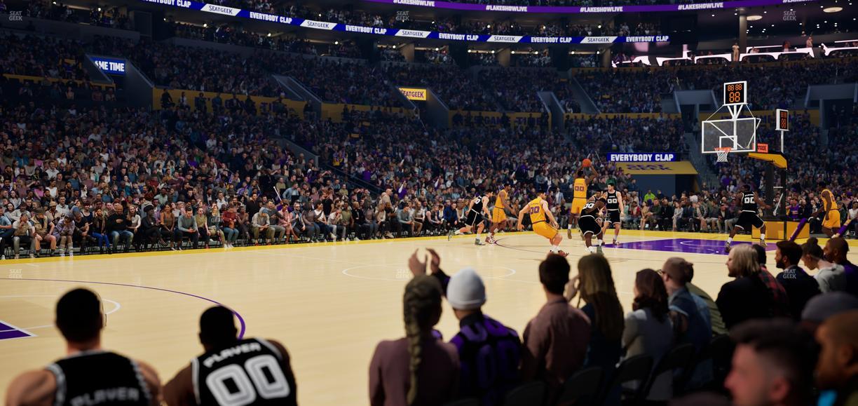 Crypto.com Arena - Section 102 Seat View