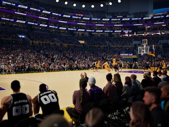 Crypto.com Arena - Section 102 Seat View Crypto.com Arena - Section 102 Seat View