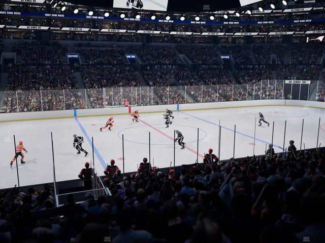 Crypto.com Arena - Section 102 Seat View Crypto.com Arena - Section 102 Seat View