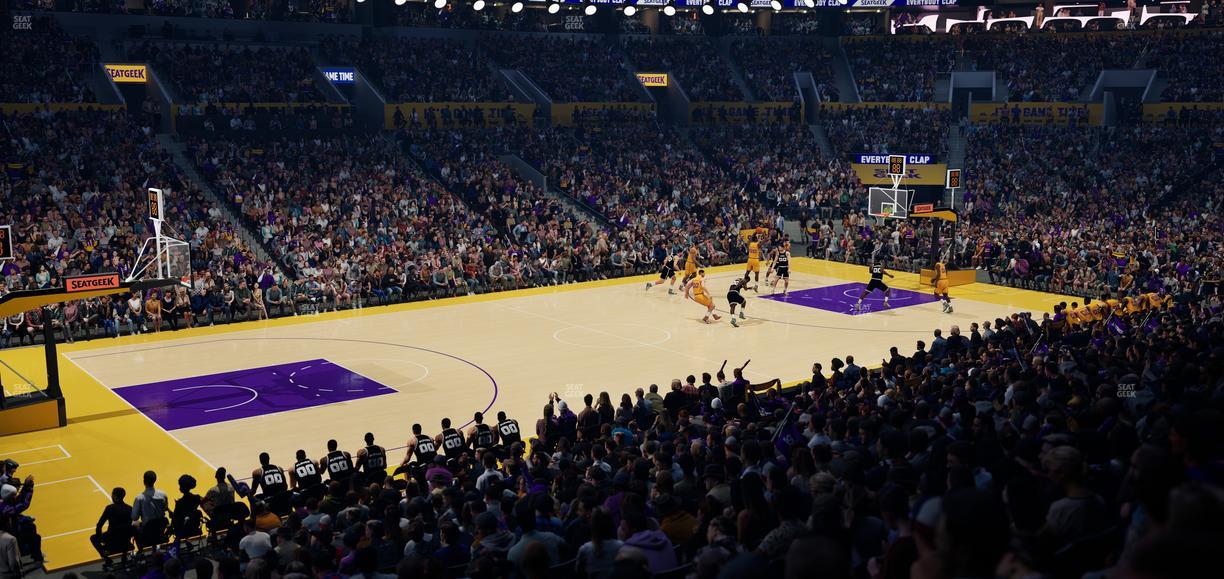 Crypto.com Arena - Section 103 Seat View