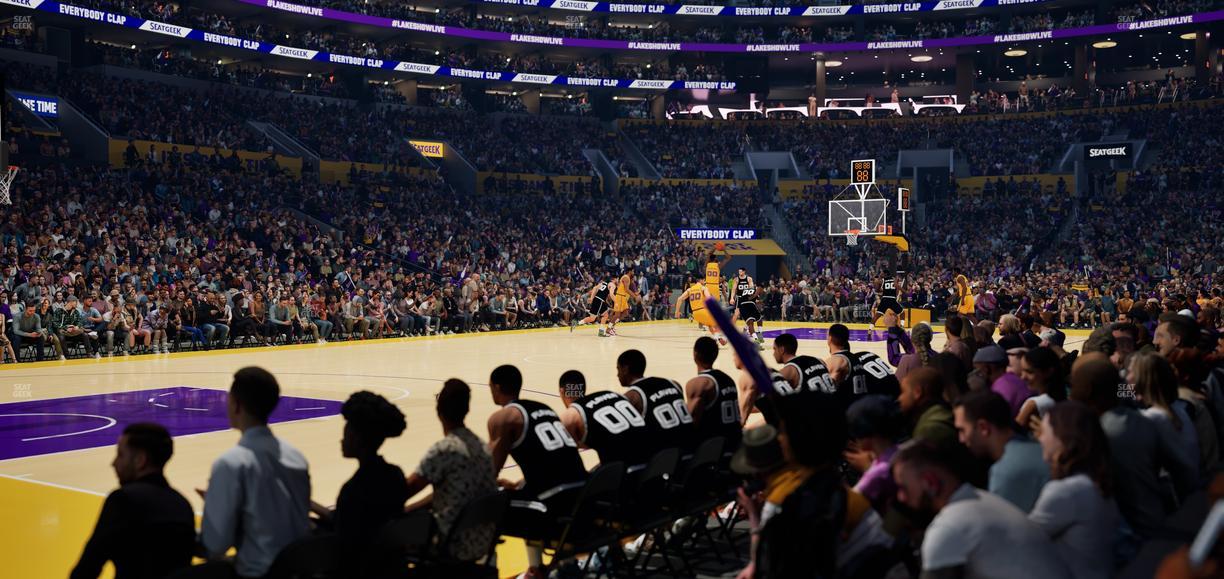 Crypto.com Arena - Section 103 Seat View