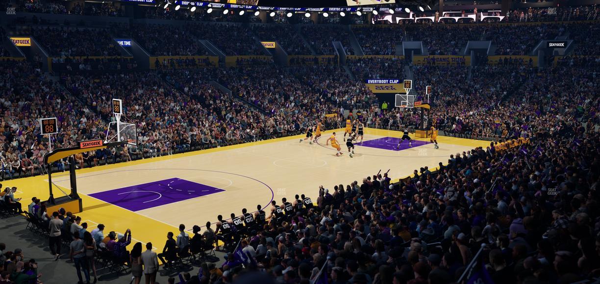 Crypto.com Arena - Section 104 Seat View