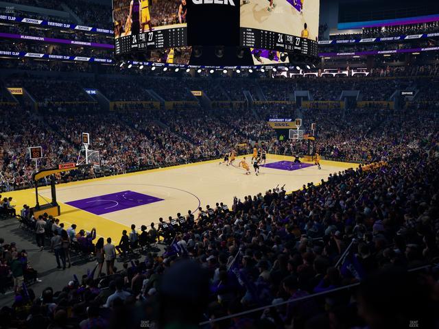 Crypto.com Arena - Section 104 Seat View Crypto.com Arena - Section 104 Seat View