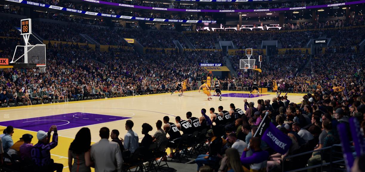 Crypto.com Arena - Section 104 Seat View