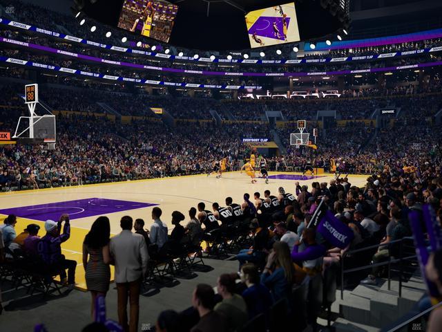 Crypto.com Arena - Section 104 Seat View