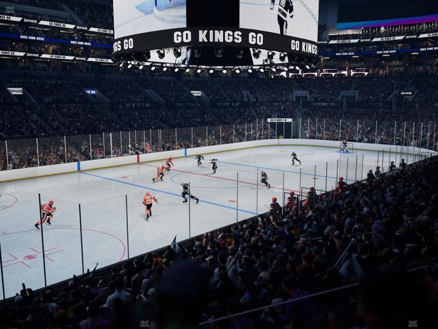 Crypto.com Arena - Section 104 Seat View