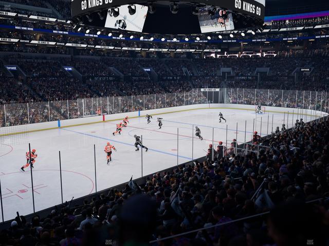 Crypto.com Arena - Section 104 Seat View Crypto.com Arena - Section 104 Seat View