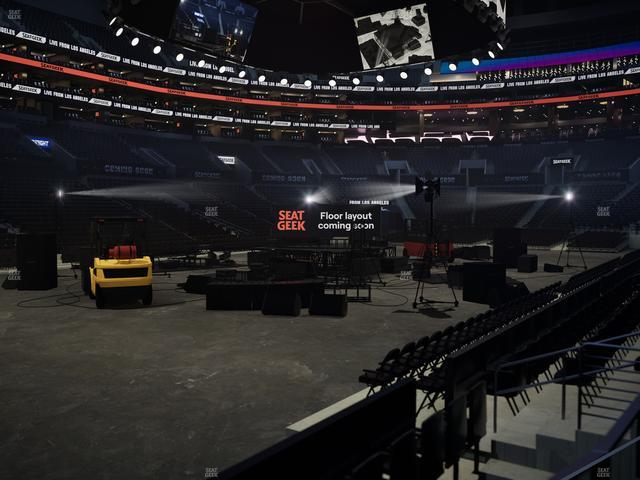 Official view from Section 104 at Crypto.com Arena