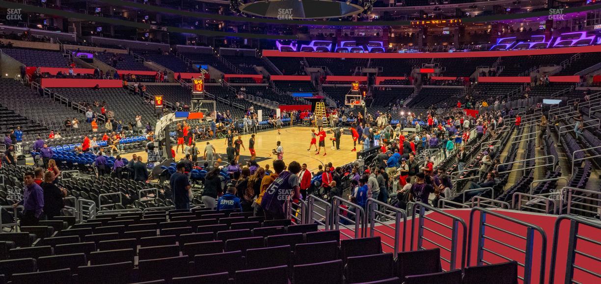 Crypto.com Arena - Section 105 Seat View