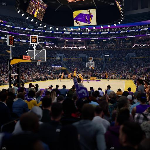 Crypto.com Arena - Section 105 Seat View