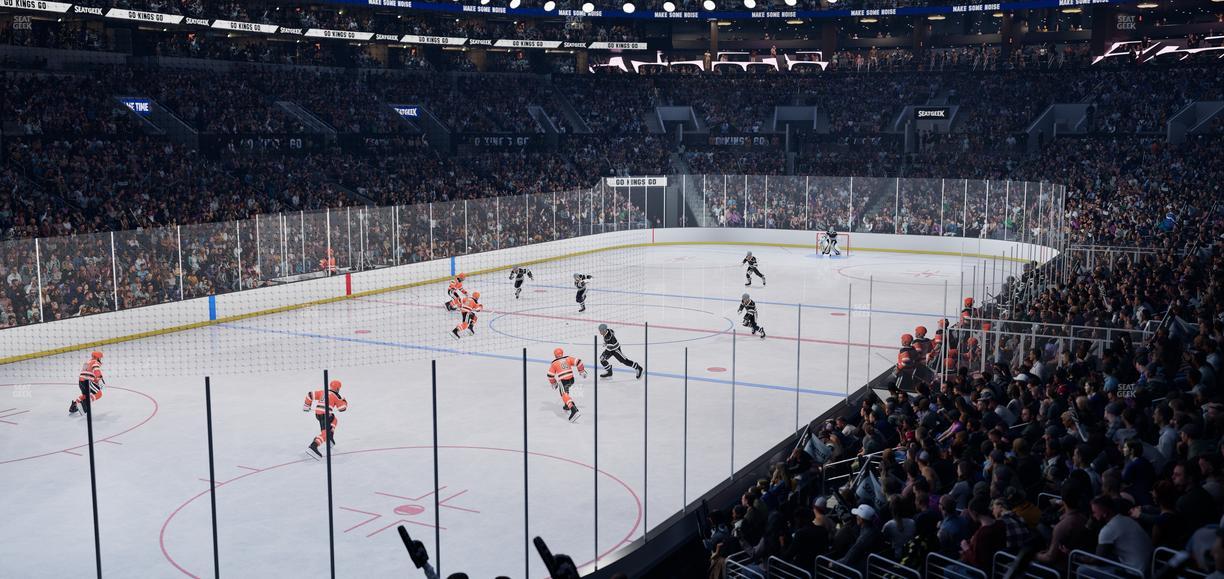 Crypto.com Arena - Section 105 Seat View