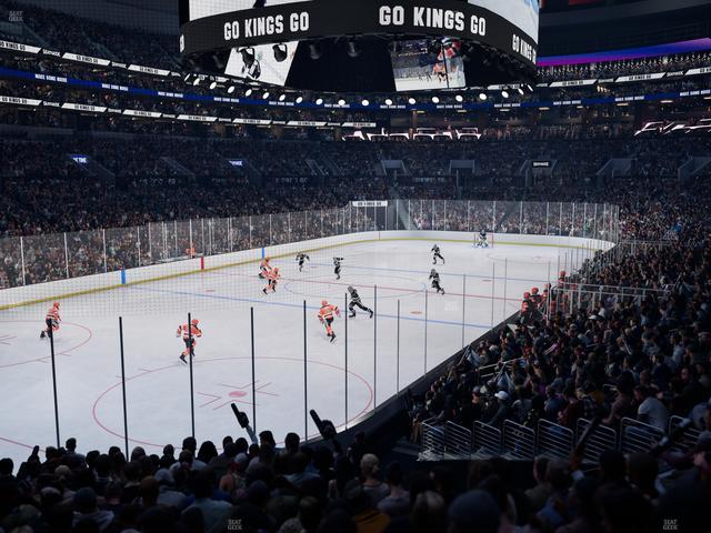 Crypto.com Arena - Section 105 Seat View Crypto.com Arena - Section 105 Seat View