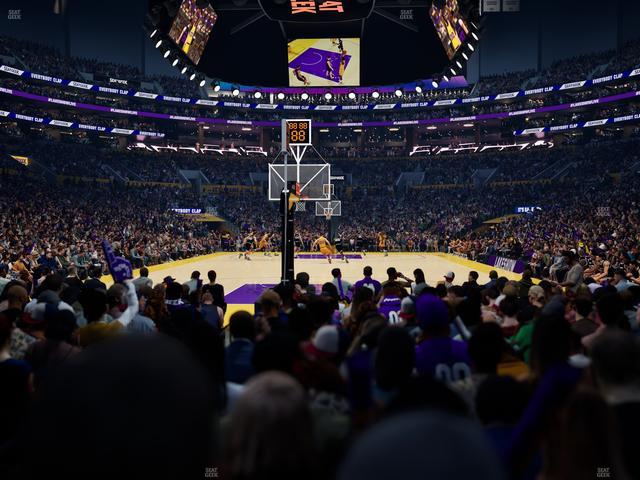 Crypto.com Arena - Section 106 Seat View