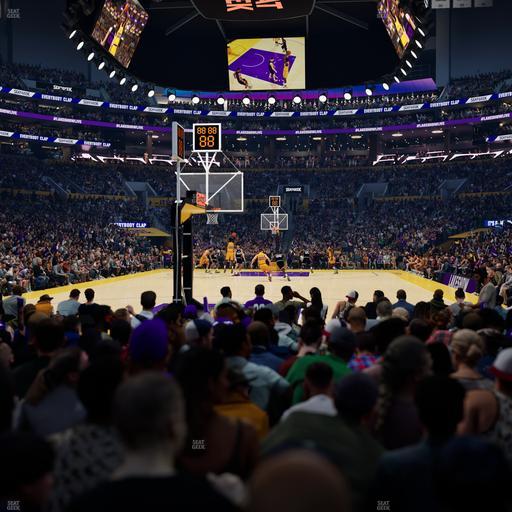 Crypto.com Arena - Section 106 Seat View